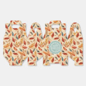 Autumn Leaves Favor Gift Box フェイバーボックス (見開き)
