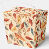 Autumn Leaves Favor Gift Box フェイバーボックス (裏面)