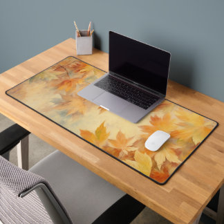 Autumn Leaves Foliage Desk Mat デスクマット