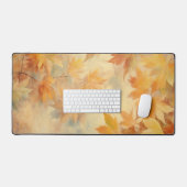 Autumn Leaves Foliage Desk Mat デスクマット (キーボード&マウス)
