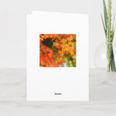 Autumn Leaves [Greeting Card] カード (裏面)