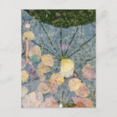 Autumn leaves in a Pella Iowa Fountain Abstract ポストカード (正面)