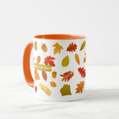 Autumn Leaves Mug – Cozy Season マグカップ (正面左)