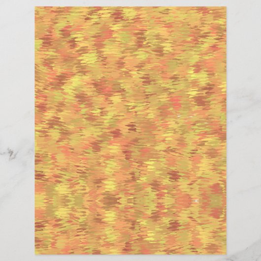 Autumn Leaves on Grunge Background Scrapbook Paper (裏面)