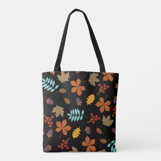 Autumn Leaves Pattern トートバッグ (裏面)