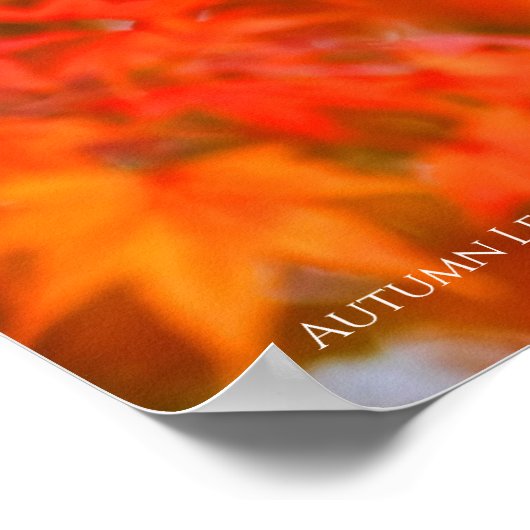 Autumn Leaves [Poster] ポスター (角)