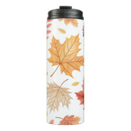 Autumn Leaves Stainless Steel Travel Mug タンブラー