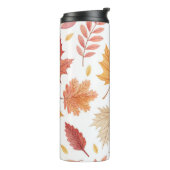 Autumn Leaves Stainless Steel Travel Mug タンブラー (回転左)