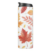 Autumn Leaves Stainless Steel Travel Mug タンブラー (回転右)