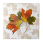 Autumn Leaves Thanksgiving タイル (正面)