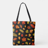 Autumn Leaves Tote Bag – Cozy Season トートバッグ (裏面)