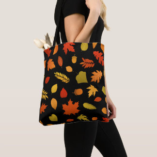 Autumn Leaves Tote Bag – Cozy Season トートバッグ
