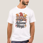 Autumn Magic Gnomes Tシャツ (正面)
