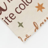 Autumn magic harvest time stylish Blanket New Home フリースブランケット (角)