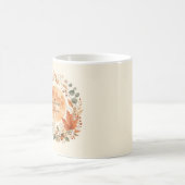 Autumn Magic Moon Botanical Coffee Mug コーヒーマグカップ (中央)
