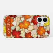 Autumn Maple Leaf  iPhone 16ケース (裏面横)