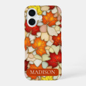 Autumn Maple Leaf  iPhone 16ケース (裏面)