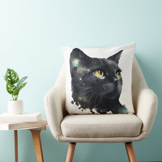 Autumn Mountain Landscape Throw Pillow クッション (椅子)