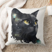 Autumn Mountain Landscape Throw Pillow クッション (ブランケット)