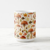 Autumn Mushrooms コーヒーマグカップ (中央)