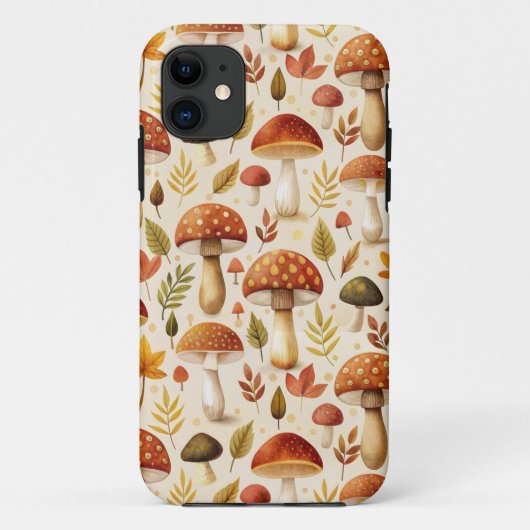 Autumn Mushrooms Case-Mate iPhoneケース (裏面)