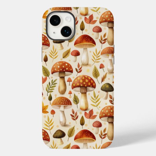 Autumn Mushrooms Case-Mate iPhoneケース (裏面)