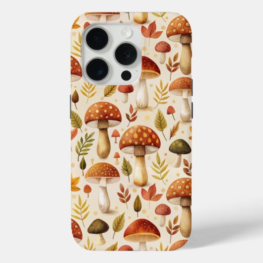 Autumn Mushrooms Case-Mate iPhoneケース (裏面)