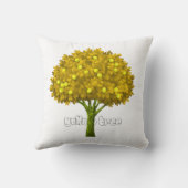 Autumn Nature Aesthetic Landscape Art クッション (裏面)