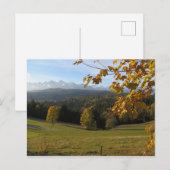 Autumn on Spisz Poster ポストカード (正面/裏面)