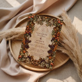 Autumn Orchard Wedding 招待状