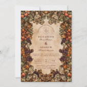 Autumn Orchard Wedding 招待状 (正面)