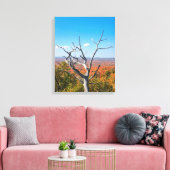 Autumn Overlook at Mount Bohemia キャンバスプリント (インサイチュ (リビング))