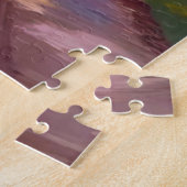 Autumn Path | Red Foliage Nature Landscape ジグソーパズル (側面)