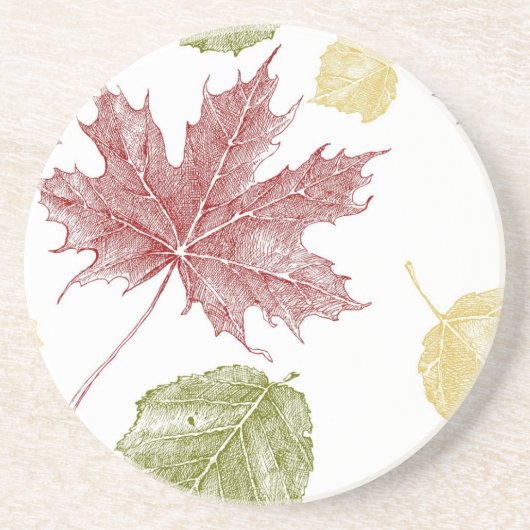 Autumn pattern コースター (正面)