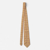 Autumn Pattern Neck Tie ネクタイ (裏面)