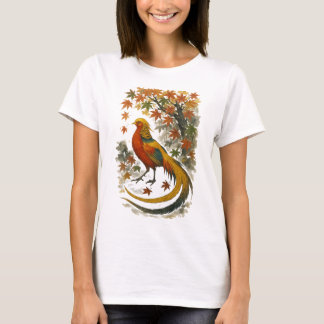 【Autumn Phoenix Japanese Art Women’s T-Shirt】 Tシャツ