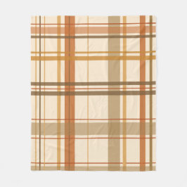 Autumn Plaid Fleece Blanket フリースブランケット