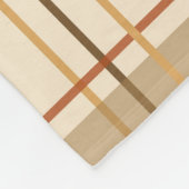 Autumn Plaid Fleece Blanket フリースブランケット (角)