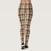 Autumn Plaid Pattern  レギンス (裏面)