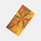 Autumn Plant, Modern Abstract Fractal Art Leaf (コーナー)