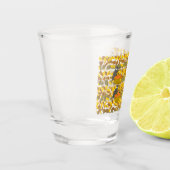 Autumn Pumpkin Pattern Shot Glass Party Favor ショットグラス (左)
