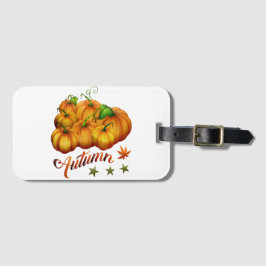 Autumn pumpkins    ラゲッジタグ