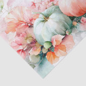 Autumn Pumpkins and Flowers Fall Decoupage 薄葉紙 (詳細)