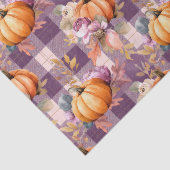 Autumn Pumpkins and Flowers Fall Pattern Decoupage 薄葉紙 (詳細)
