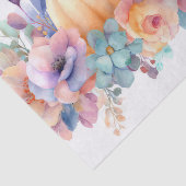 Autumn Pumpkins and Flowers Fall Pattern Decoupage 薄葉紙 (詳細)