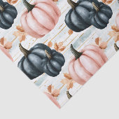 Autumn Pumpkins and Leaves Fall Pattern Decoupage 薄葉紙 (詳細)