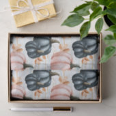 Autumn Pumpkins and Leaves Fall Pattern Decoupage 薄葉紙 (ギフト)