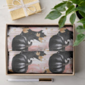 Autumn Pumpkins and Leaves Fall Pattern Decoupage 薄葉紙 (ギフト)