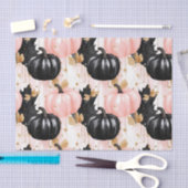 Autumn Pumpkins and Leaves Fall Pattern Decoupage 薄葉紙 (クラフト)