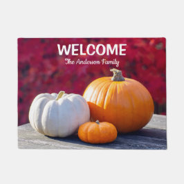 Autumn Pumpkins Doormat ドアマット